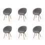 Krzesło KR-502 Ruby Kolory Tkanina Tessero 02 Design Italia 2025-2030